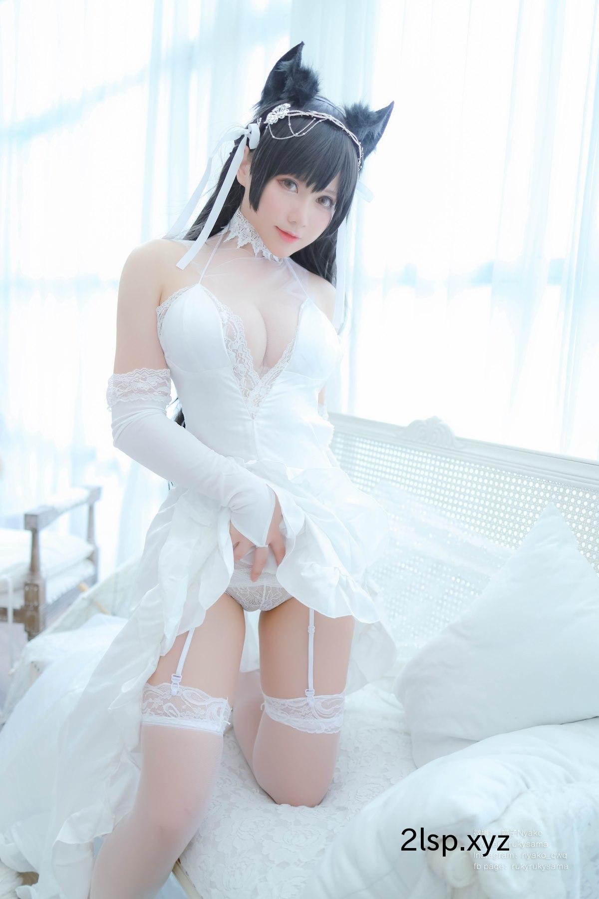 Coser@Nyako喵子-爱宕婚纱Nyako喵子