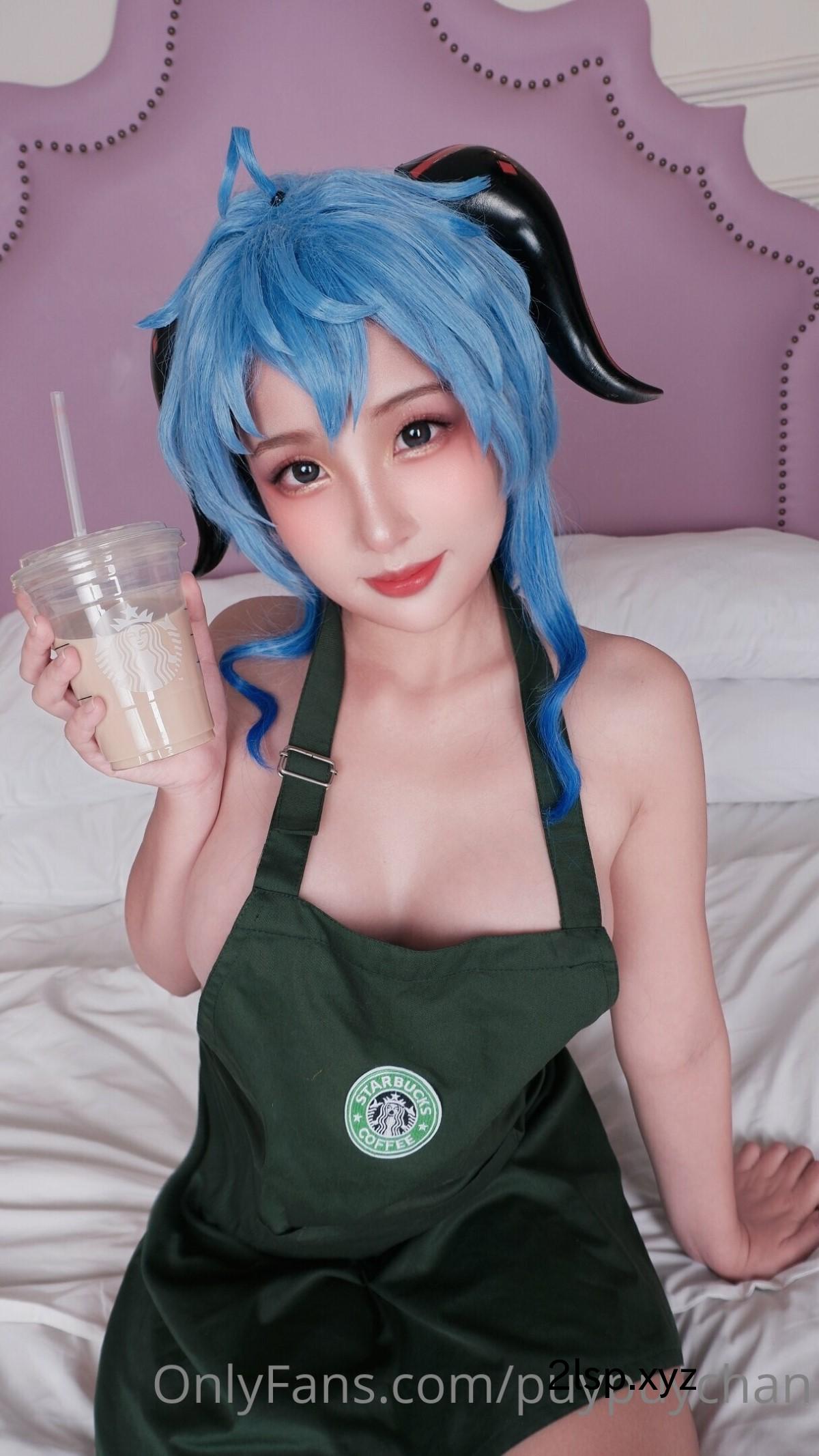 Coser@PuyPuy-Chan-–-Ganyu-StarbucksPuyPuy-Chan