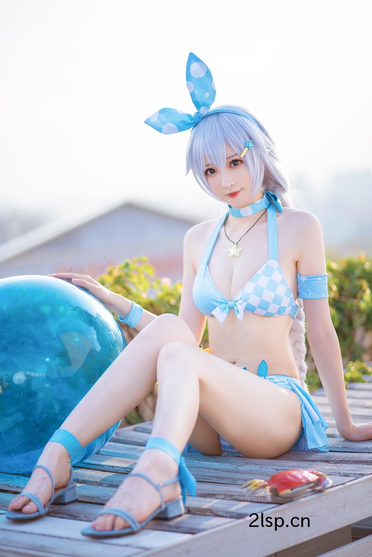 Coser@南宫Vol.008琪亚娜泳装琪亚娜泳装