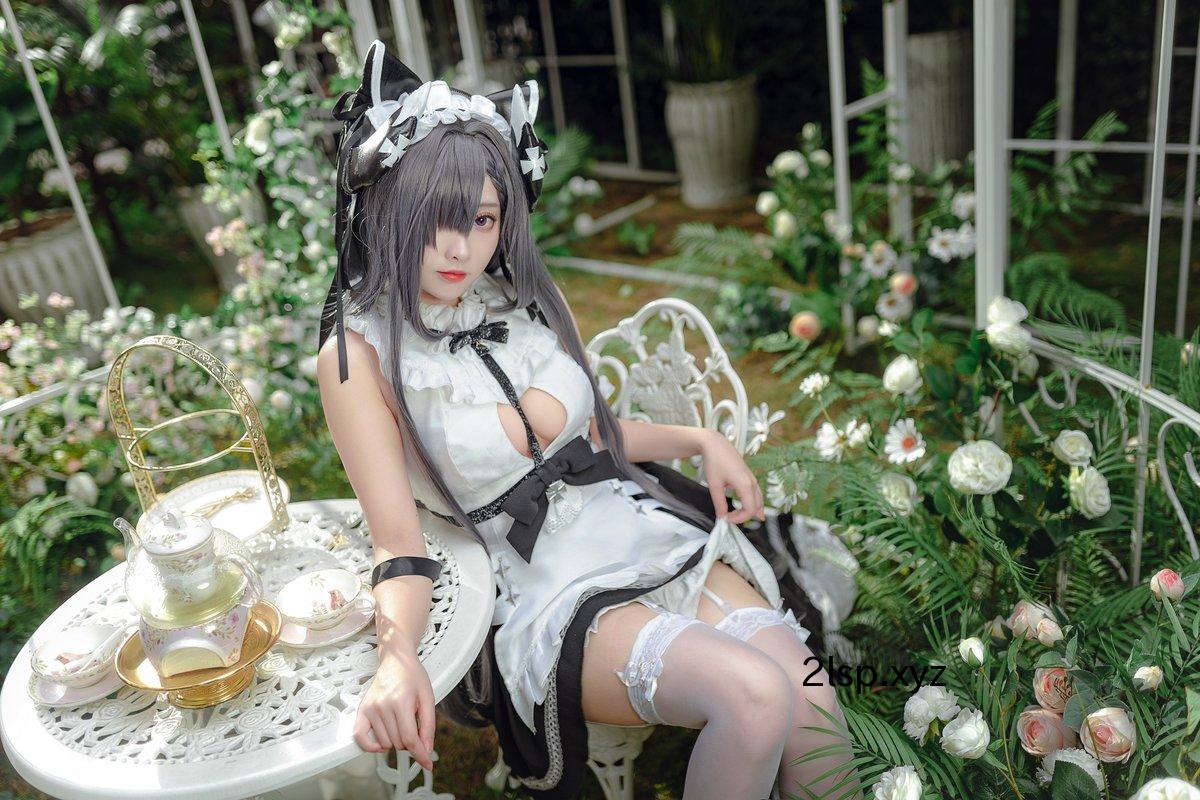 Coser@宮本桜-–-奥古斯特-女仆装宮本桜