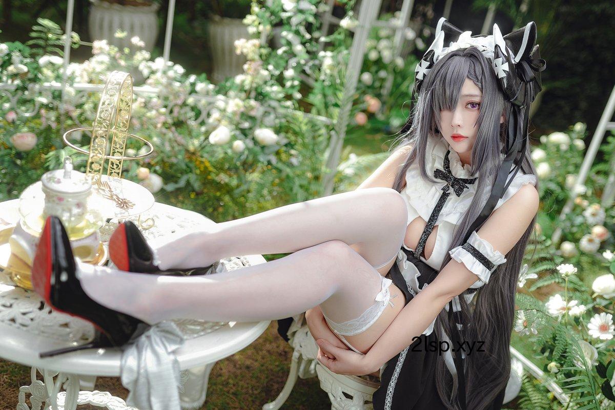 Coser@宮本桜-–-奥古斯特-女仆装宮本桜