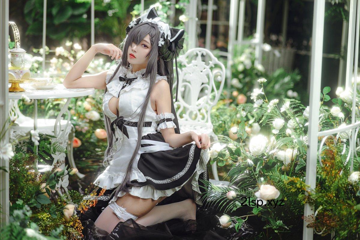 Coser@宮本桜-–-奥古斯特-女仆装宮本桜