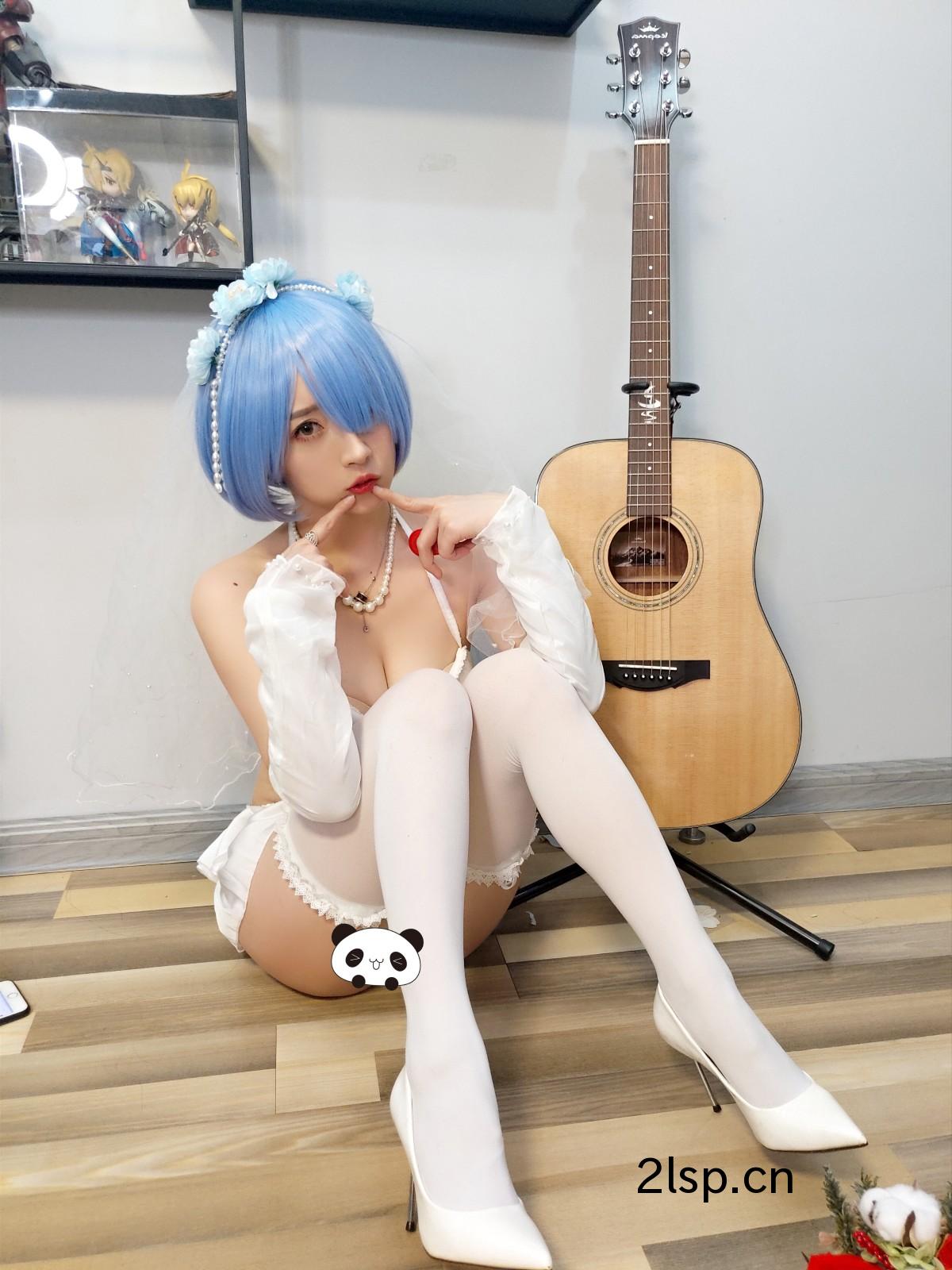 Coser@小巫女露娜Vol.005雷姆婚纱