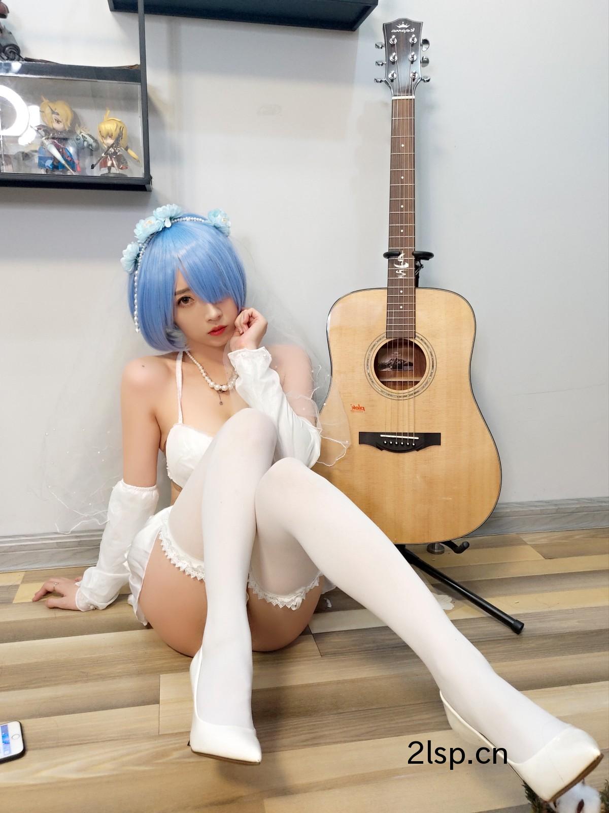 Coser@小巫女露娜Vol.005雷姆婚纱