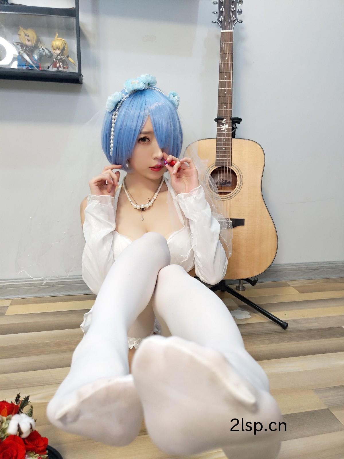 Coser@小巫女露娜Vol.005雷姆婚纱