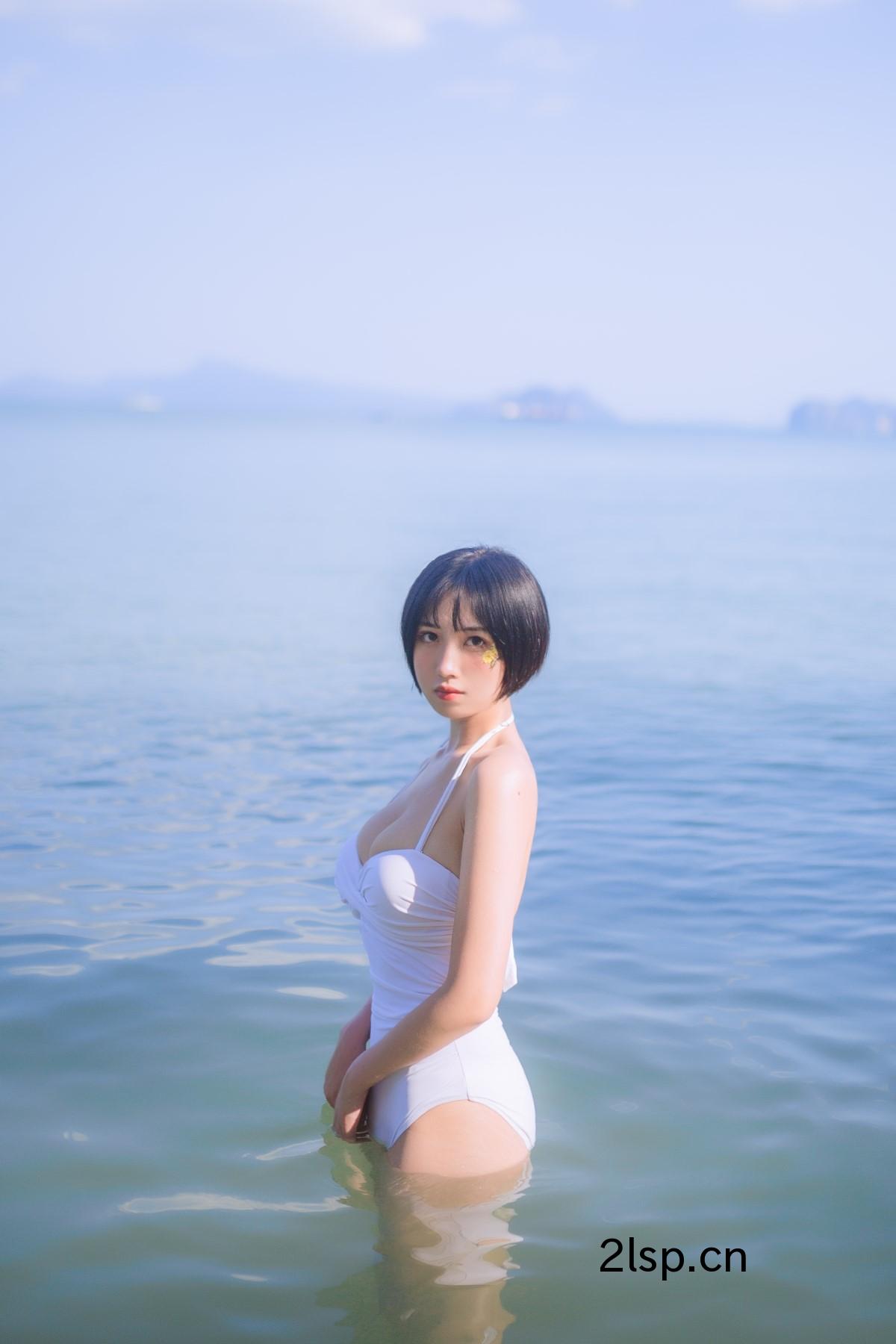 Coser@念雪-Vol.017-白色泳衣白色泳衣