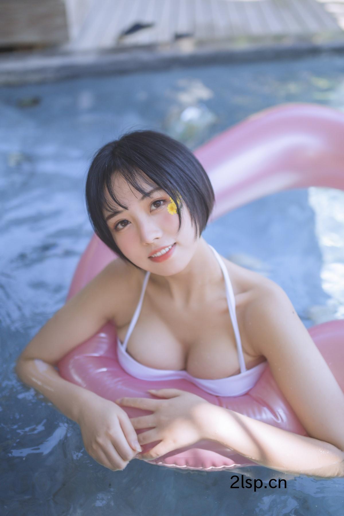 Coser@念雪-Vol.017-白色泳衣白色泳衣