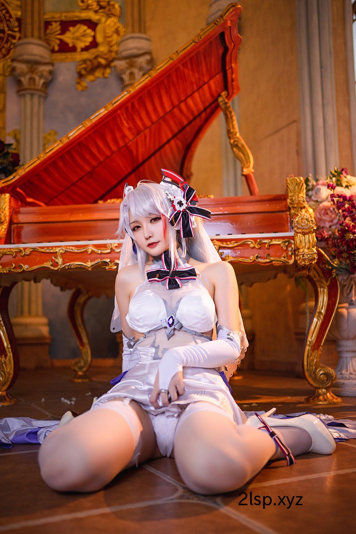 Coser@星之迟迟Hoshilily-–-秘密花园-欧根婚纱秘密花园