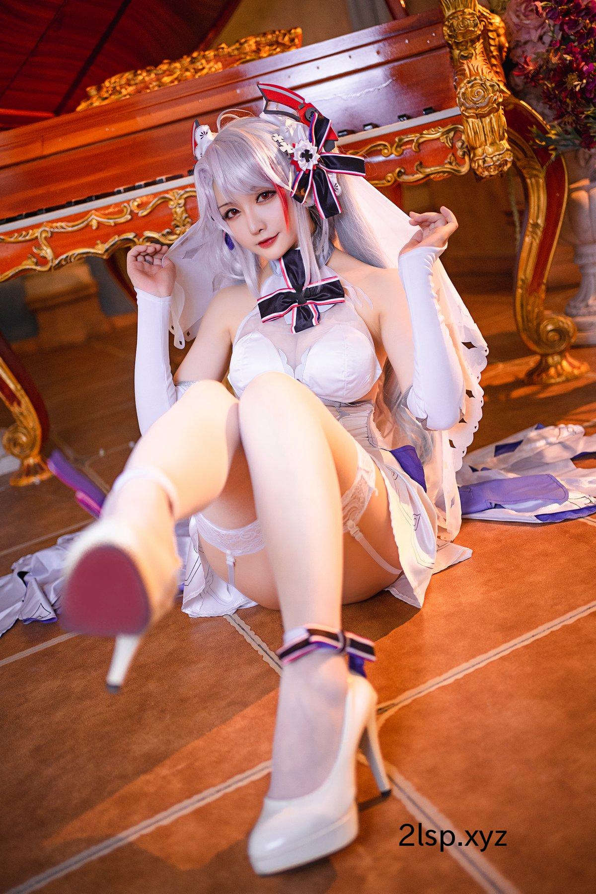 Coser@星之迟迟Hoshilily-–-秘密花园-欧根婚纱秘密花园