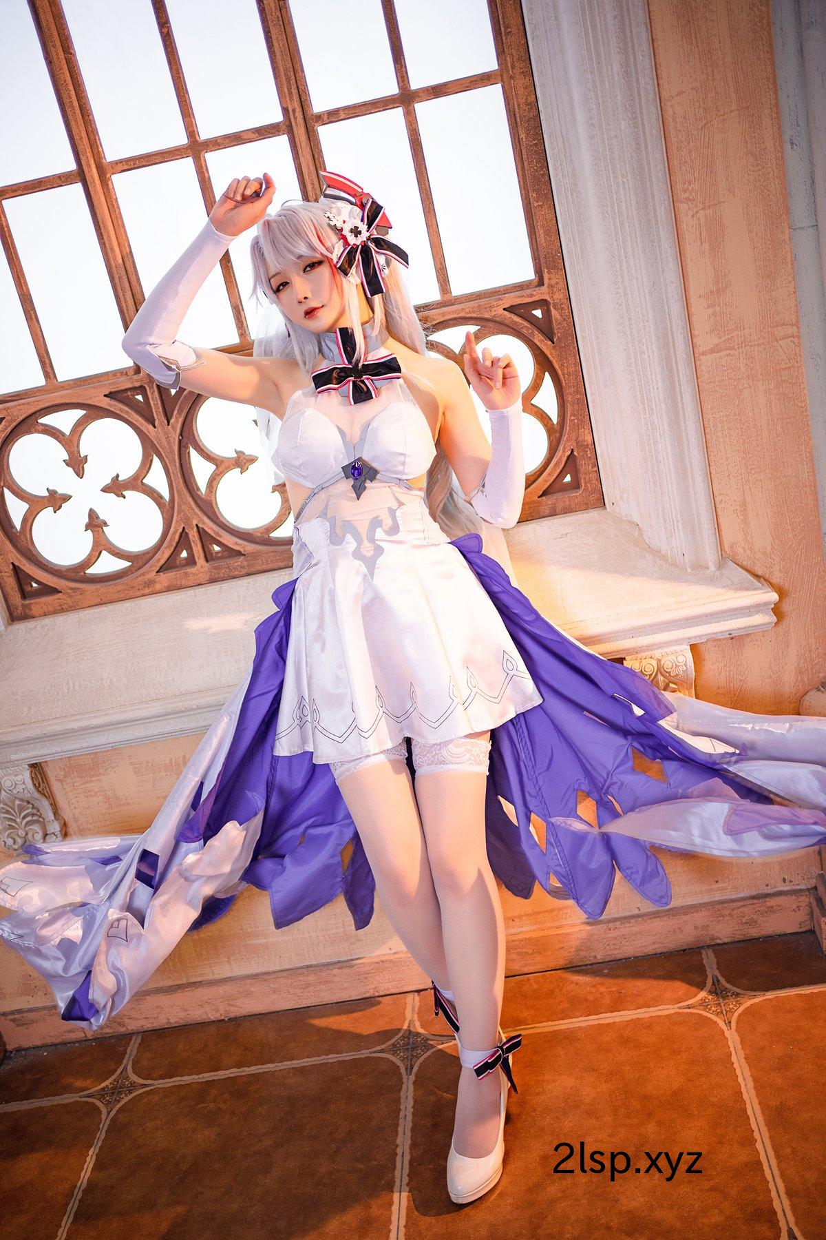 Coser@星之迟迟Hoshilily-–-秘密花园-欧根婚纱秘密花园