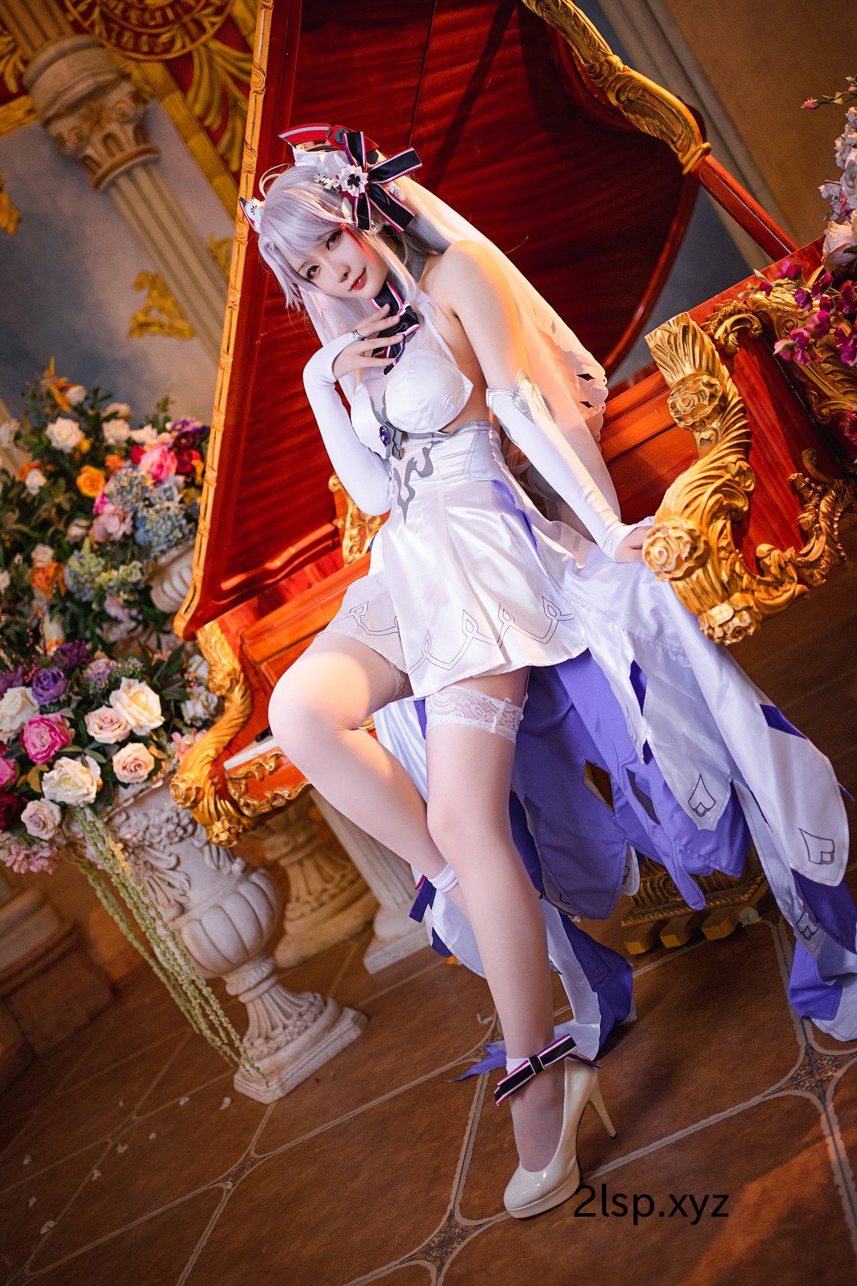 Coser@星之迟迟Hoshilily-–-秘密花园-欧根婚纱秘密花园