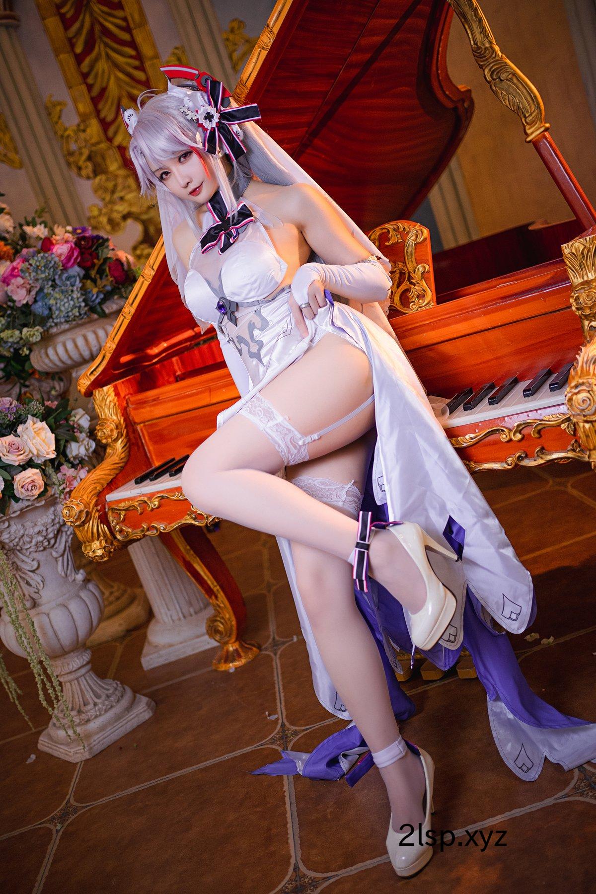 Coser@星之迟迟Hoshilily-–-秘密花园-欧根婚纱秘密花园