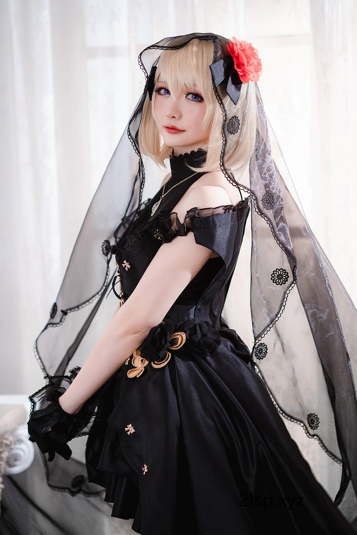 Coser@星之迟迟Hoshilily-斯卡哈同人AndZ23婚纱-A星之迟迟Hoshilily