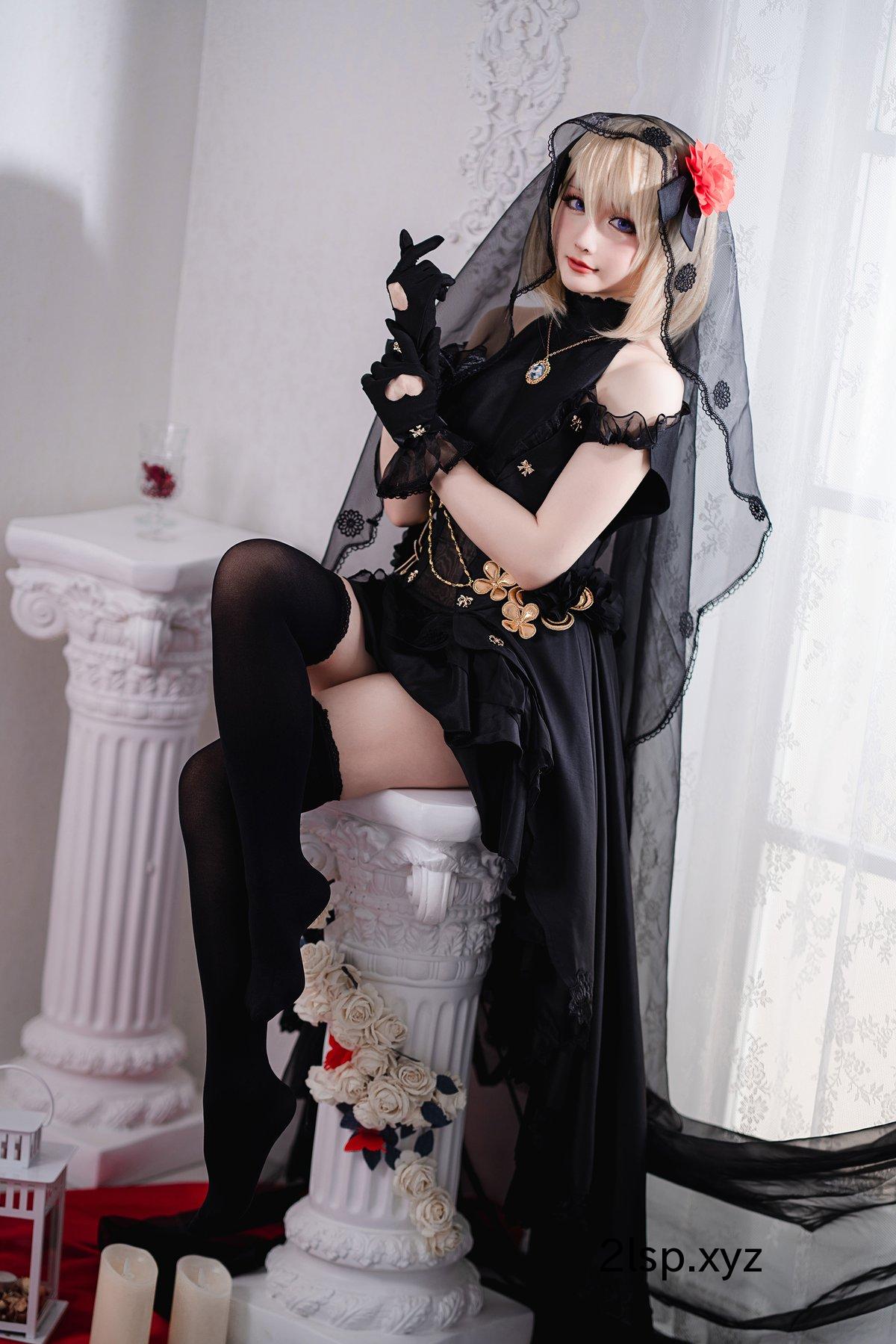 Coser@星之迟迟Hoshilily-斯卡哈同人AndZ23婚纱-A星之迟迟Hoshilily