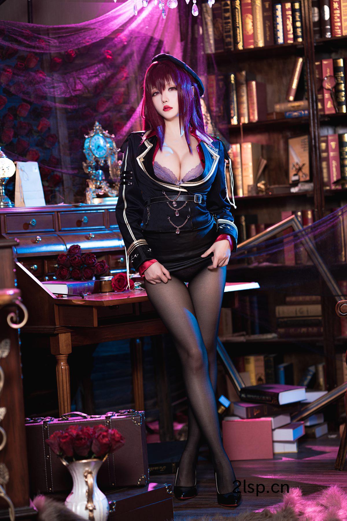 Coser@星之迟迟Vol.093斯卡哈真红教枪