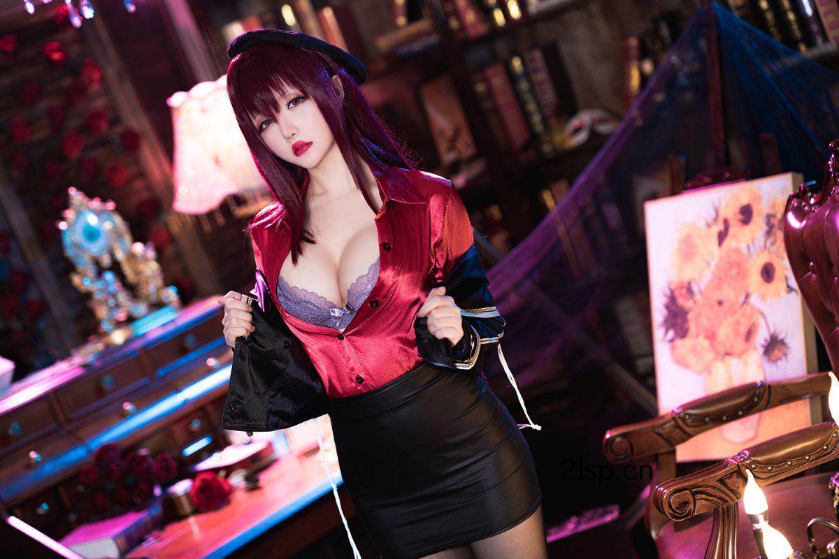 Coser@星之迟迟Vol.093斯卡哈真红教枪