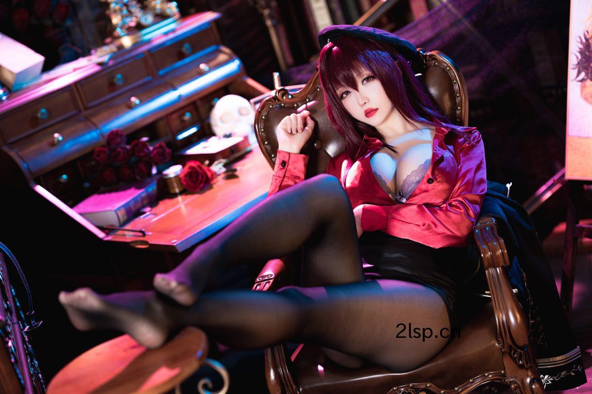 Coser@星之迟迟Vol.093斯卡哈真红教枪