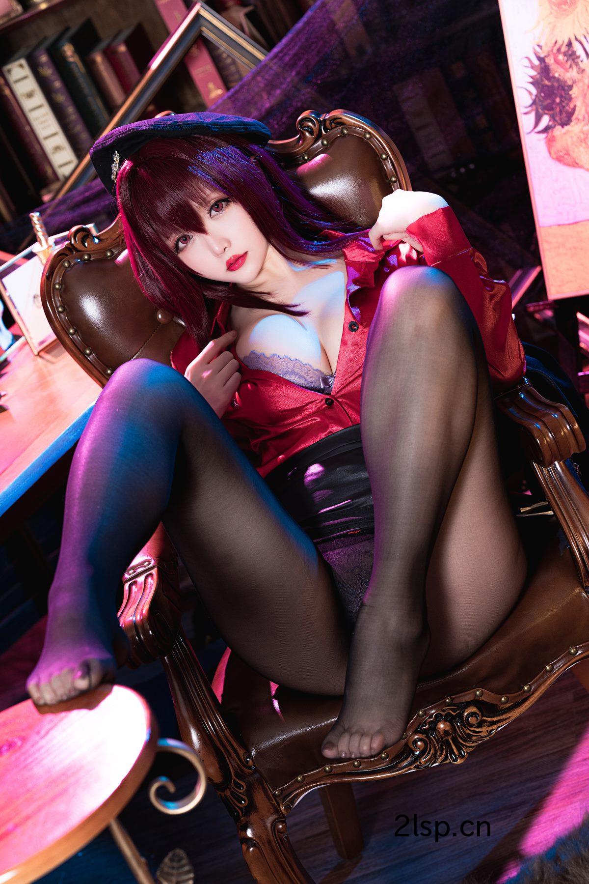 Coser@星之迟迟Vol.093斯卡哈真红教枪