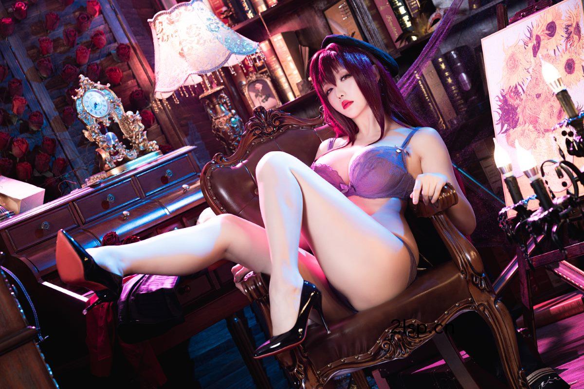 Coser@星之迟迟Vol.093斯卡哈真红教枪