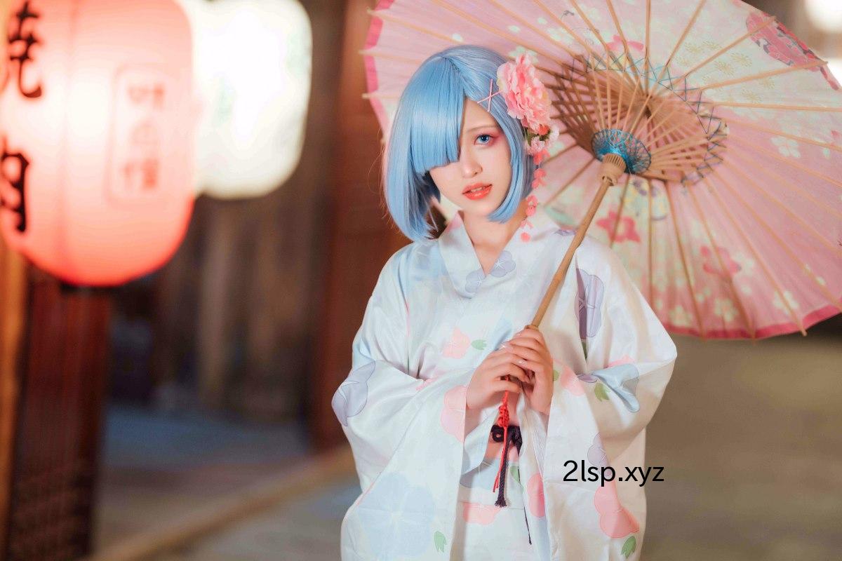 Coser@晕崽Zz-–-和服蕾姆晕崽Zz