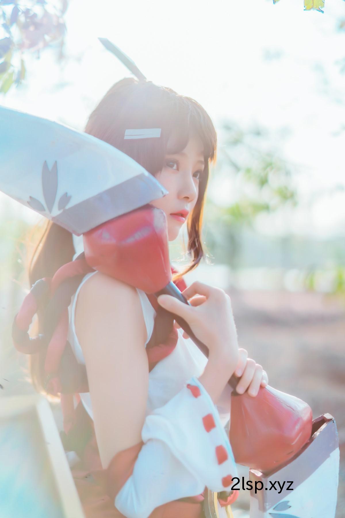 Coser@桜桃喵-Vol.127-花见巫女花见巫女