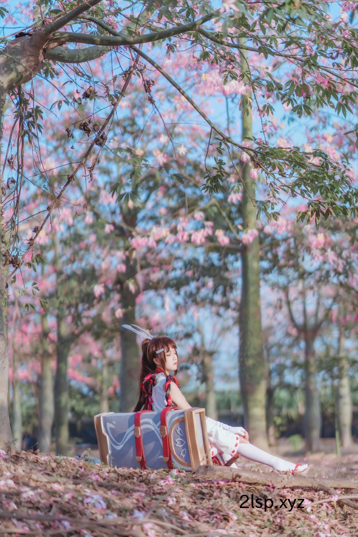 Coser@桜桃喵-Vol.127-花见巫女花见巫女