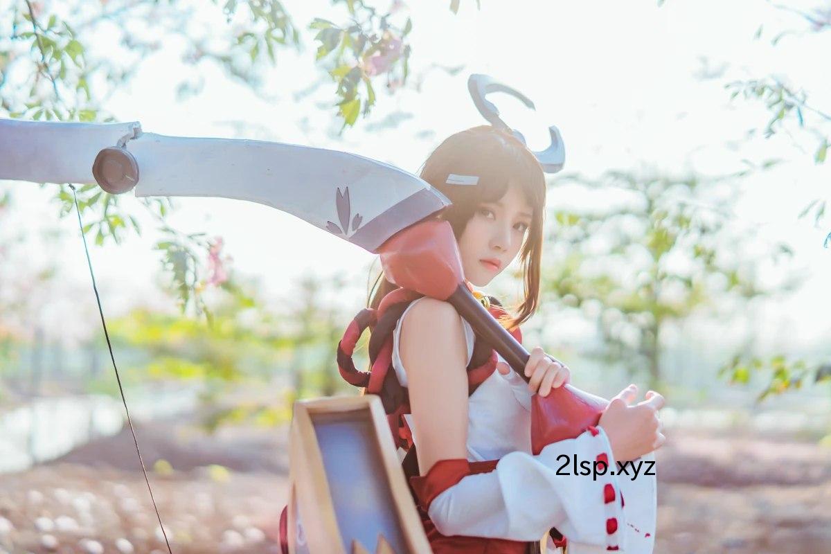 Coser@桜桃喵-Vol.134-花见巫女花见巫女