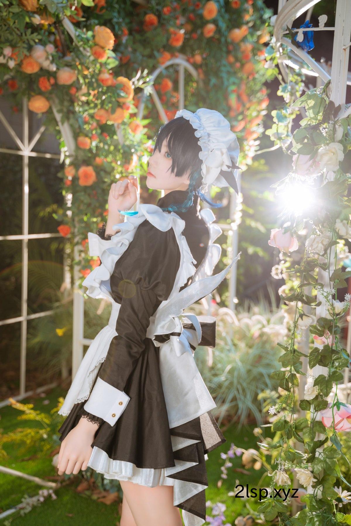 Coser@桜桃喵-Vol.141-温迪女仆+花絮温迪女仆+花絮