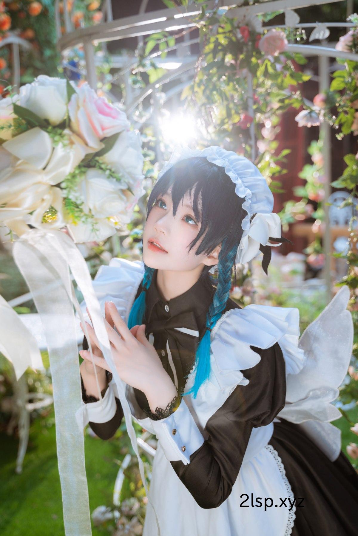 Coser@桜桃喵-Vol.141-温迪女仆+花絮温迪女仆+花絮