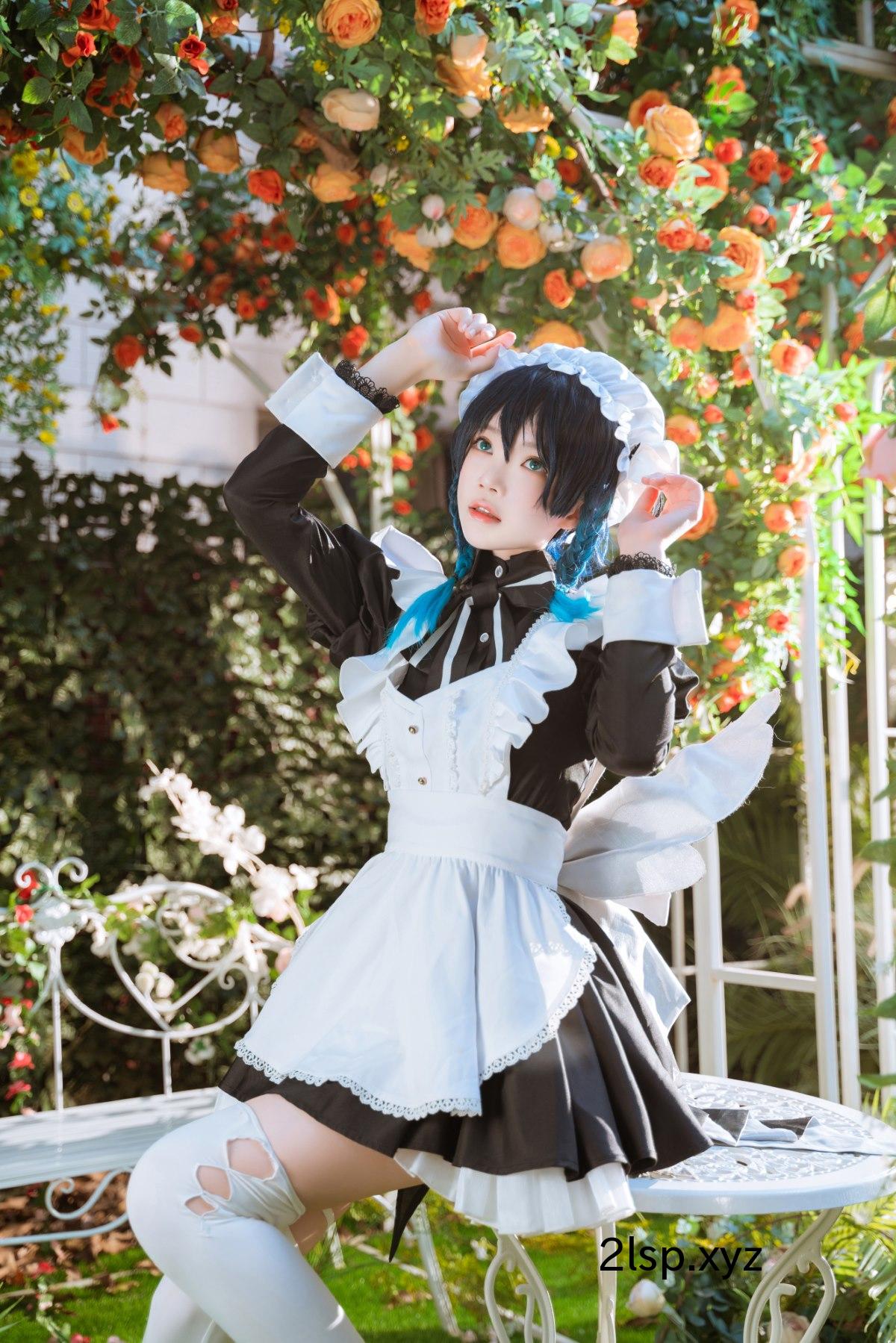 Coser@桜桃喵-Vol.141-温迪女仆+花絮温迪女仆+花絮