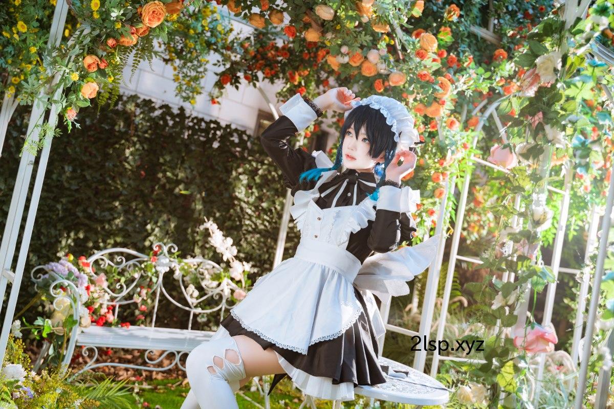 Coser@桜桃喵-Vol.141-温迪女仆+花絮温迪女仆+花絮