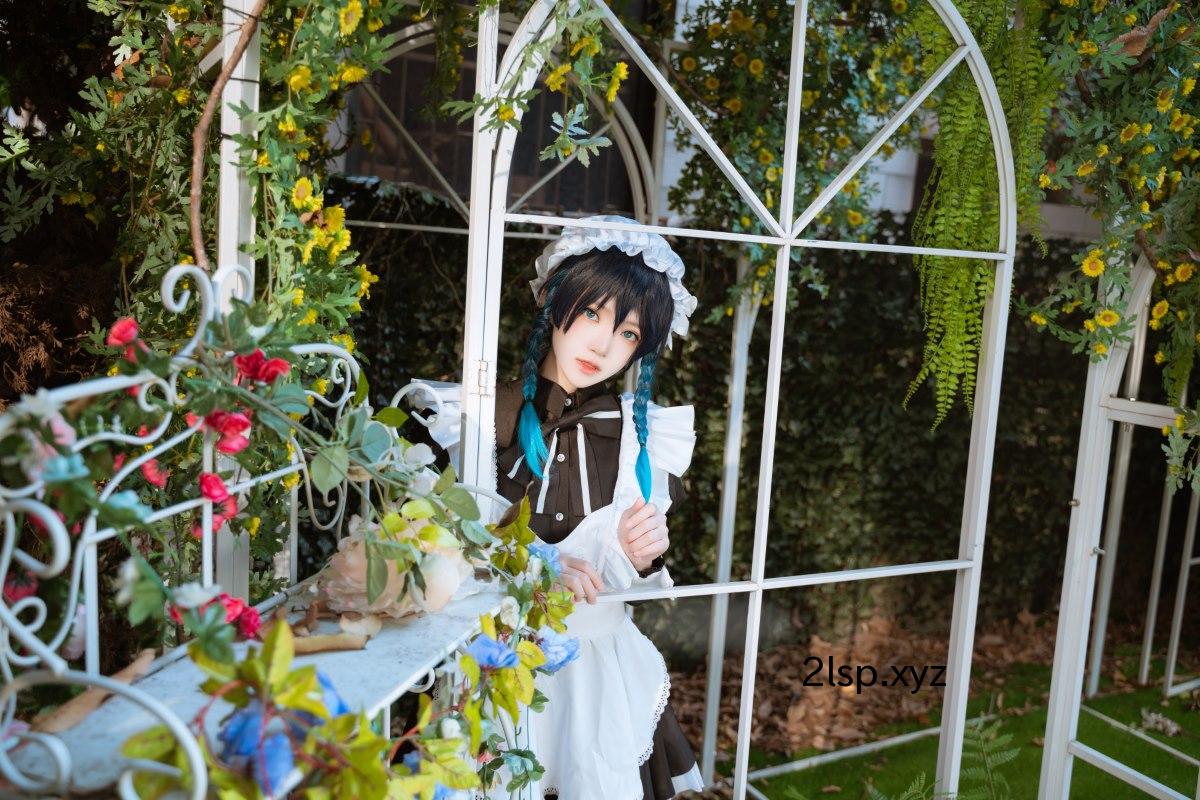 Coser@桜桃喵-Vol.141-温迪女仆+花絮温迪女仆+花絮