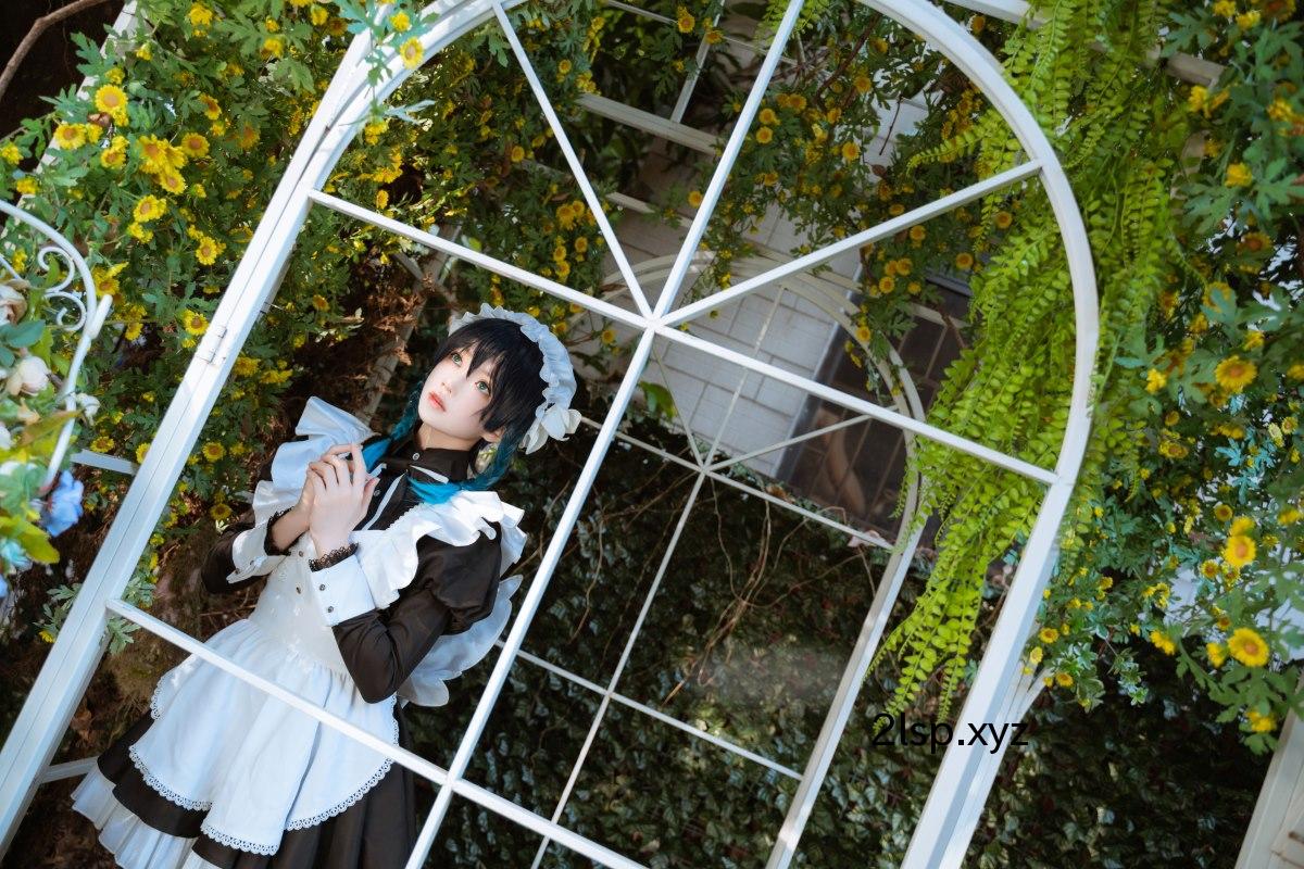 Coser@桜桃喵-Vol.141-温迪女仆+花絮温迪女仆+花絮