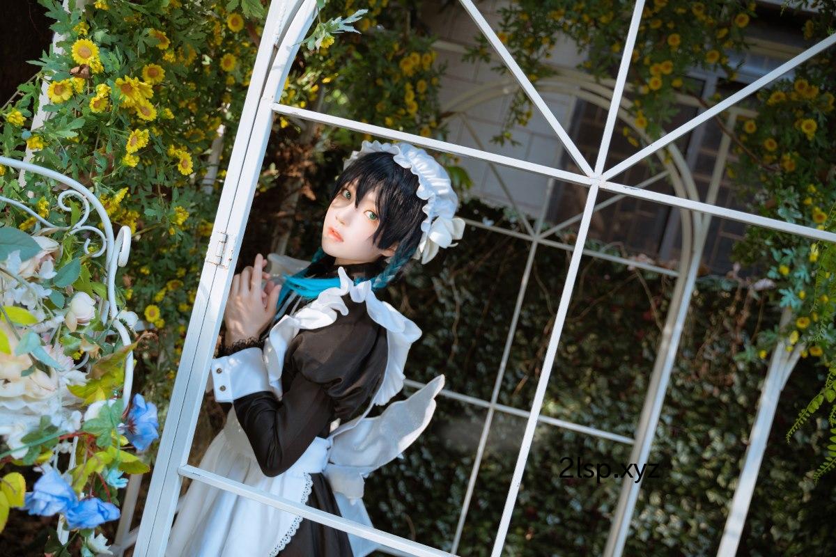 Coser@桜桃喵-Vol.141-温迪女仆+花絮温迪女仆+花絮