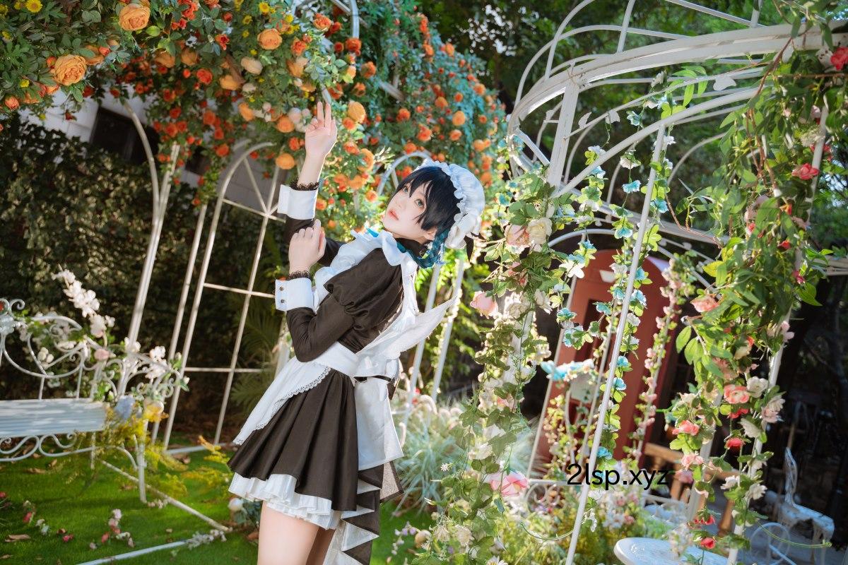 Coser@桜桃喵-Vol.141-温迪女仆+花絮温迪女仆+花絮