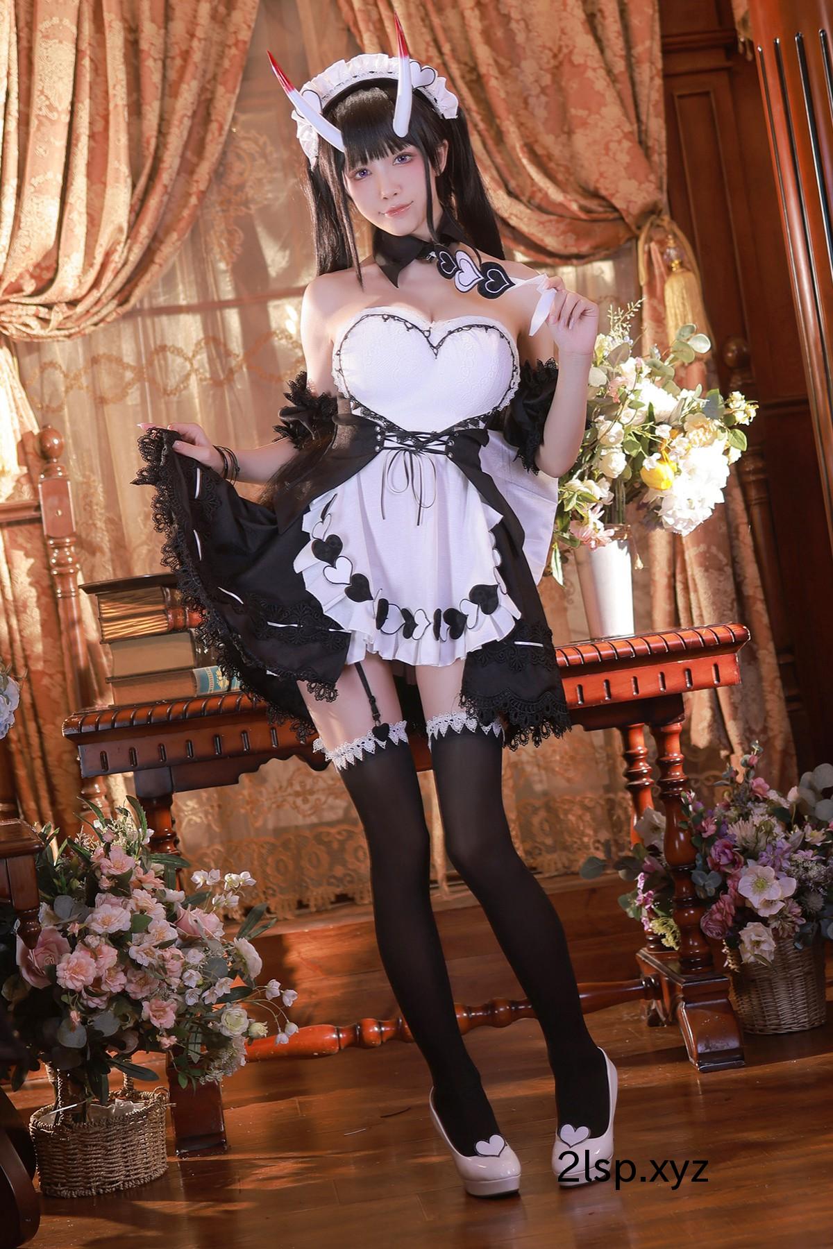 Coser@水淼Aqua-Vol.129-AzurLane诺西罗女仆水淼Aqua