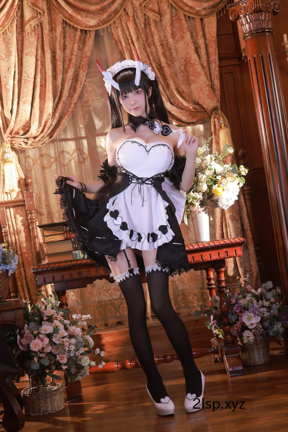 Coser@水淼Aqua-Vol.129-AzurLane诺西罗女仆水淼Aqua