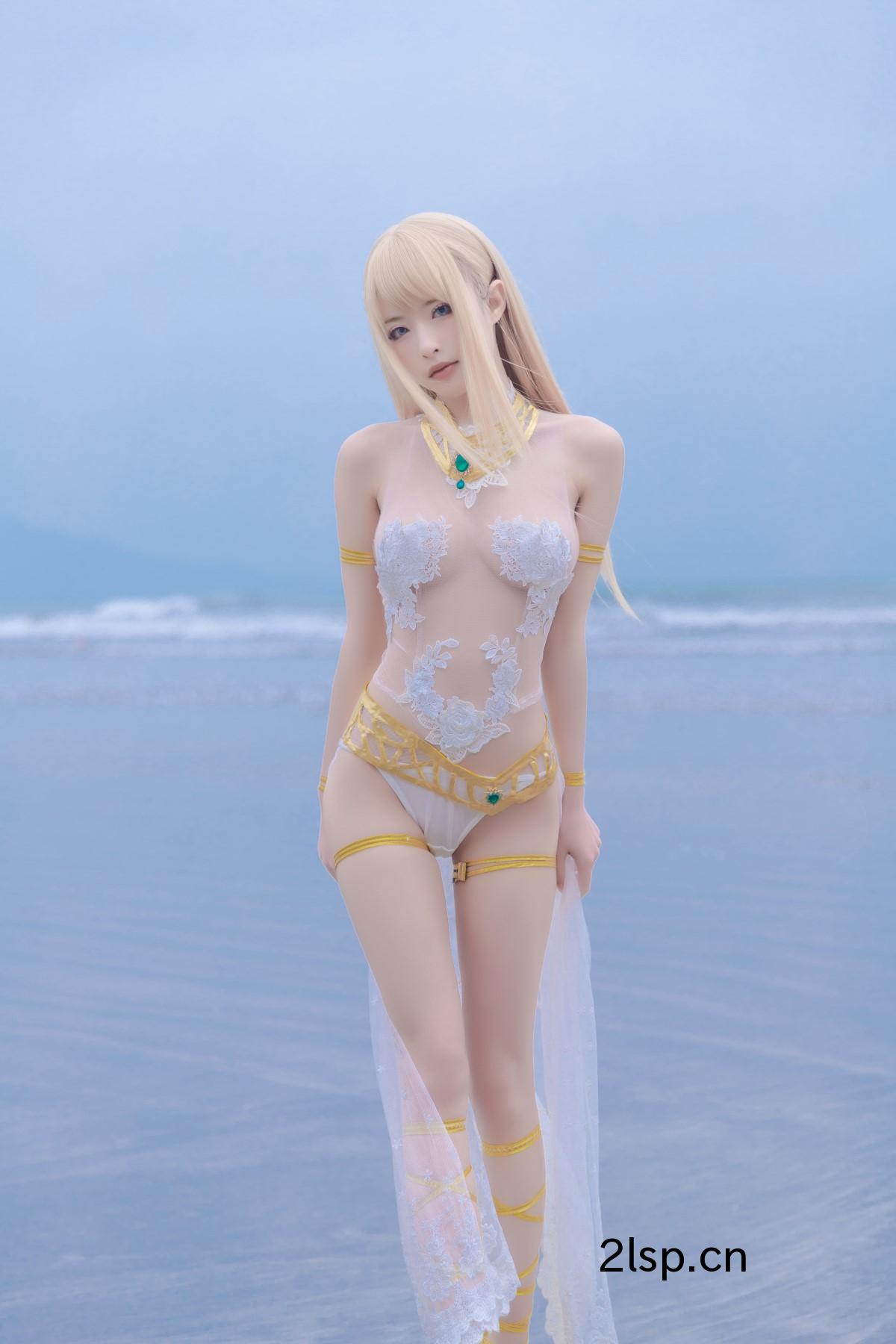 Coser@清水由乃-Vol.023-玛丽萝丝-白色泳衣玛丽萝丝