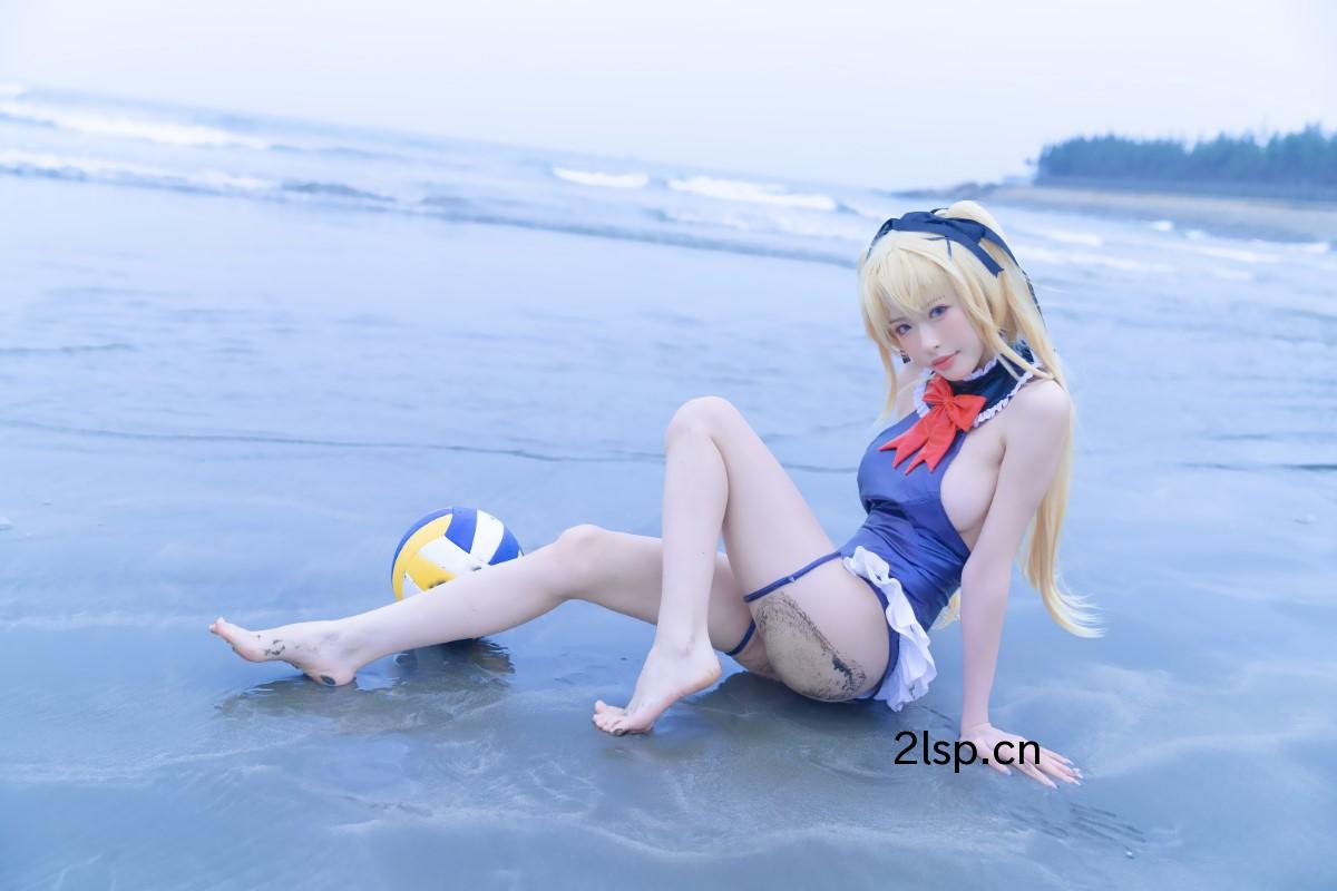 Coser@清水由乃-Vol.024-玛丽萝丝-蓝色泳衣玛丽萝丝