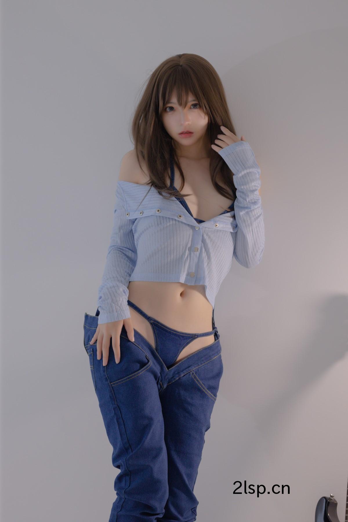 Coser@疯猫ss-Vol.100-2022夏日限定A本-吉他妹妹-牛仔裤疯猫ss