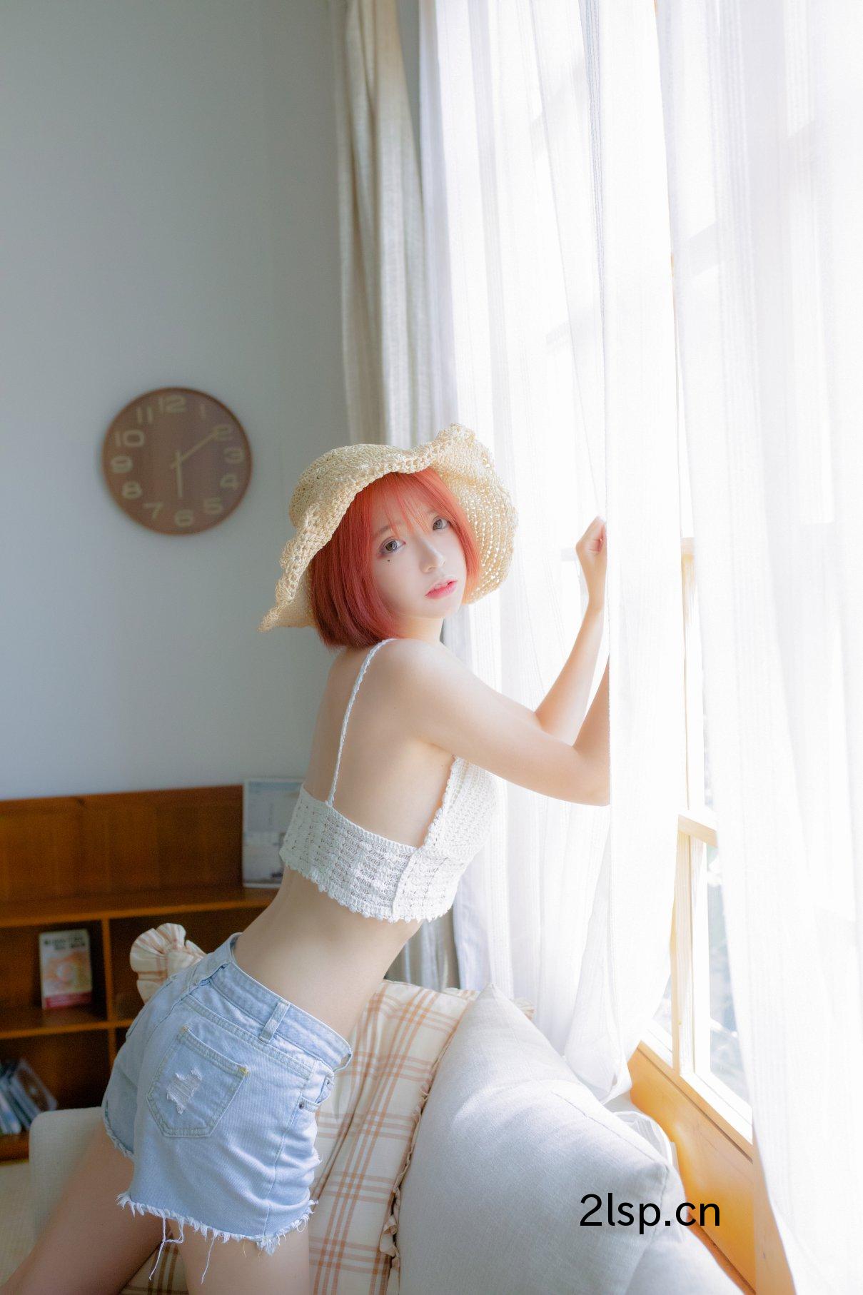 Coser@疯猫ssVol.063草帽女孩草帽女孩