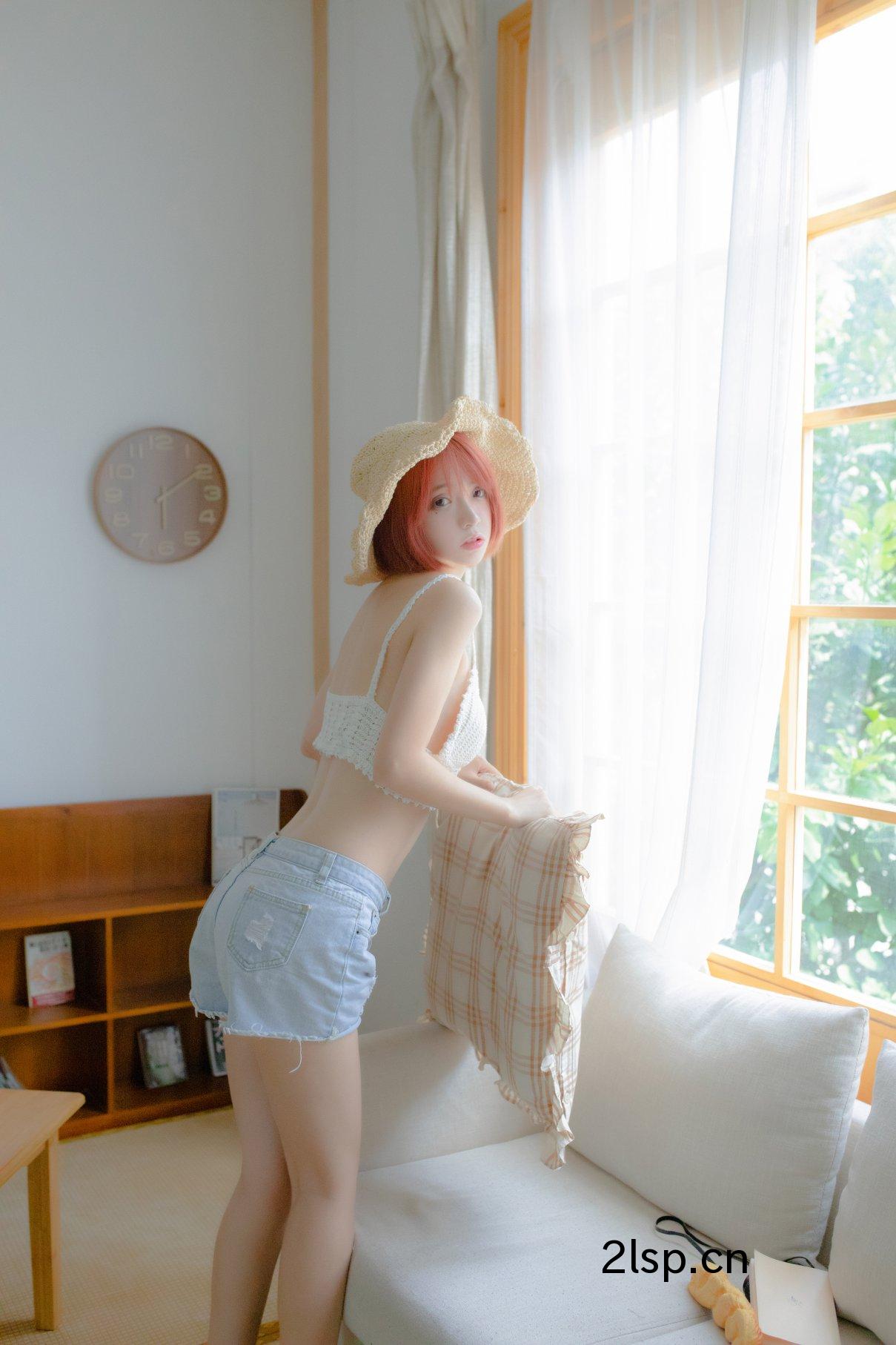 Coser@疯猫ssVol.063草帽女孩草帽女孩