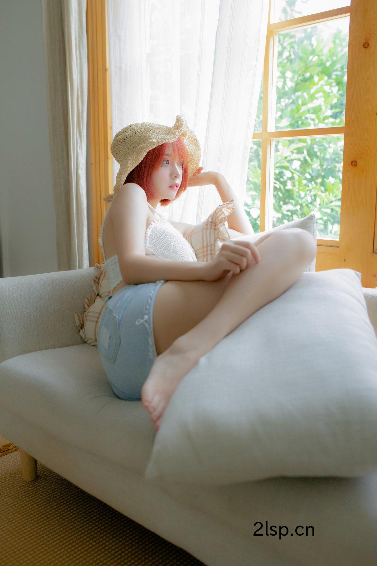 Coser@疯猫ssVol.063草帽女孩草帽女孩