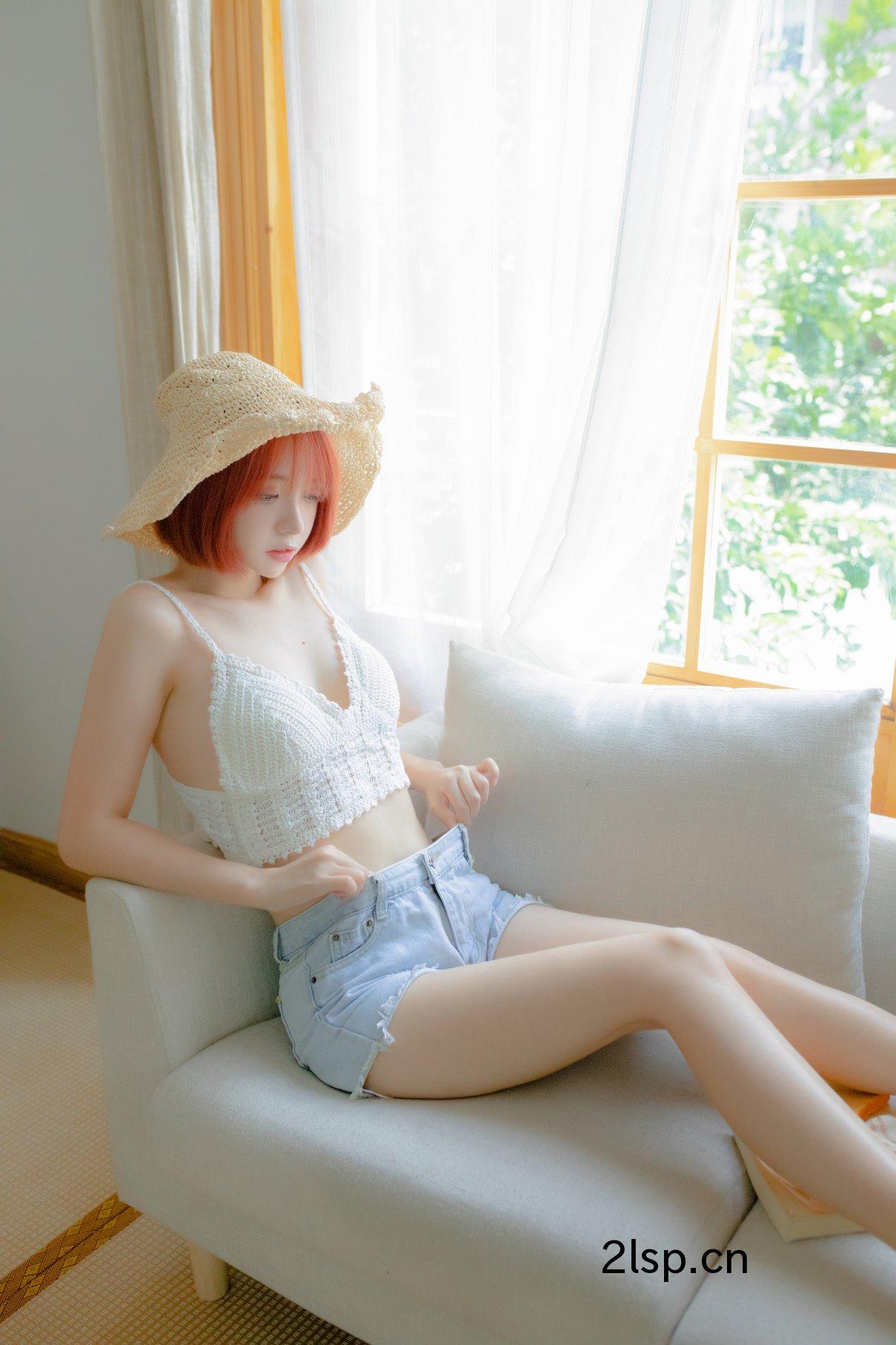 Coser@疯猫ssVol.063草帽女孩草帽女孩