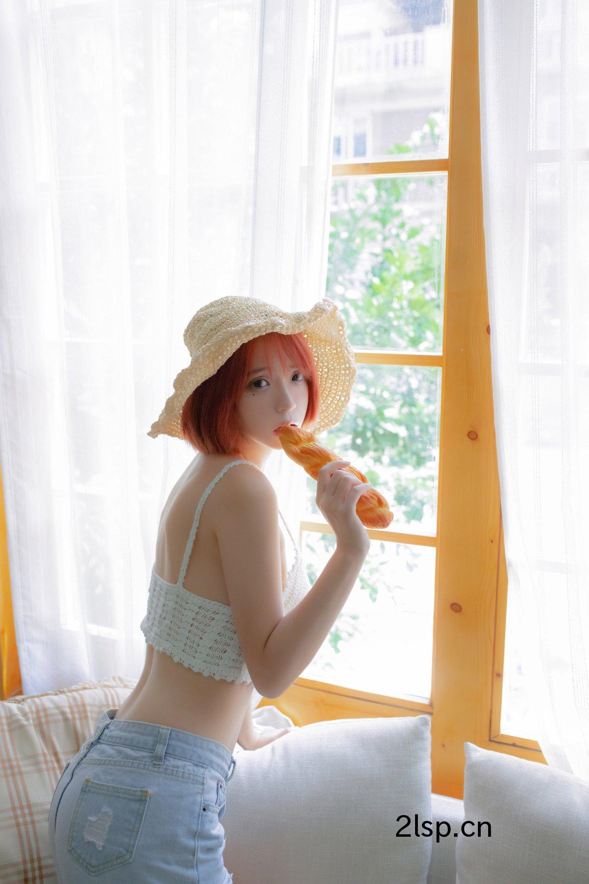 Coser@疯猫ssVol.063草帽女孩草帽女孩