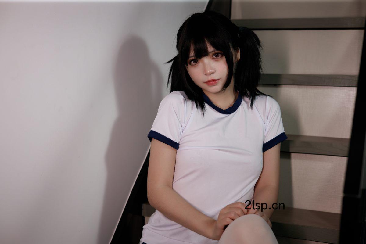 Coser@疯猫ssvol.083白色情人节福袋体操服