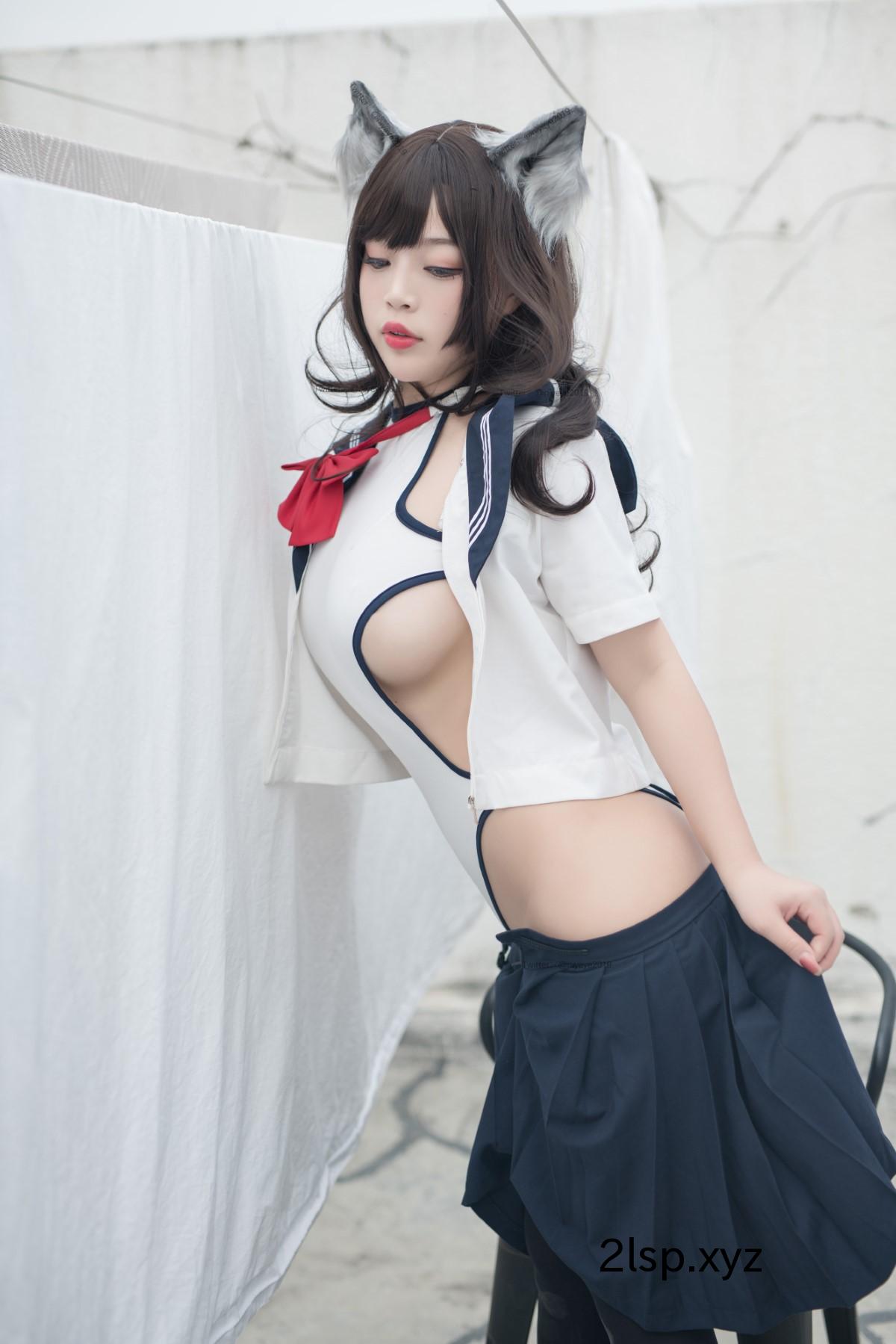 Coser@白烨-Vol.047-魅惑狼姐姐-室外魅惑狼姐姐