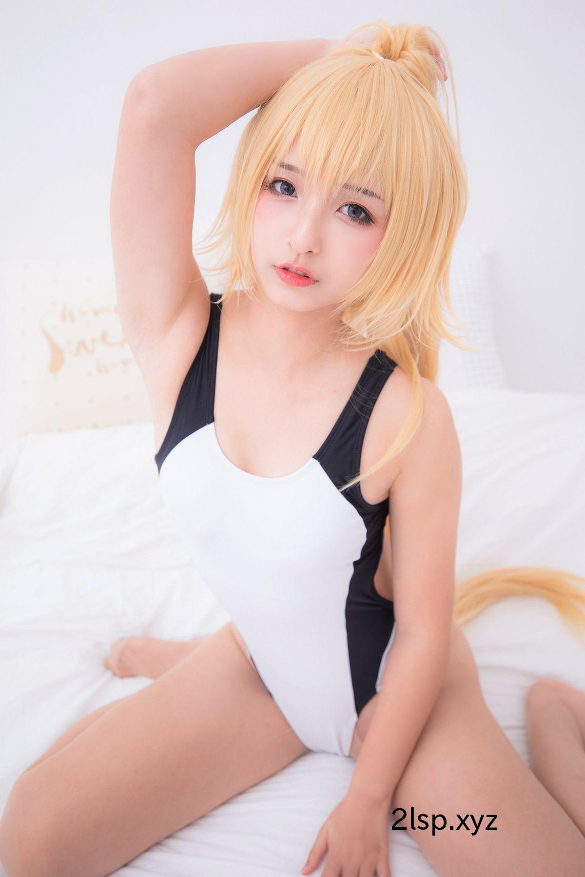 Coser@神楽坂真冬-Vol.036-电子相册-白贞德-Swimingthedrea-A神楽坂真冬