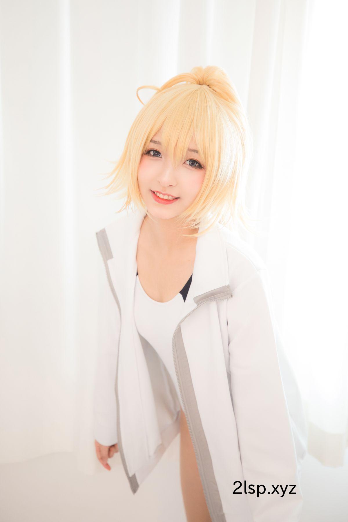 Coser@神楽坂真冬-Vol.036-电子相册-白贞德-Swimingthedrea-A神楽坂真冬