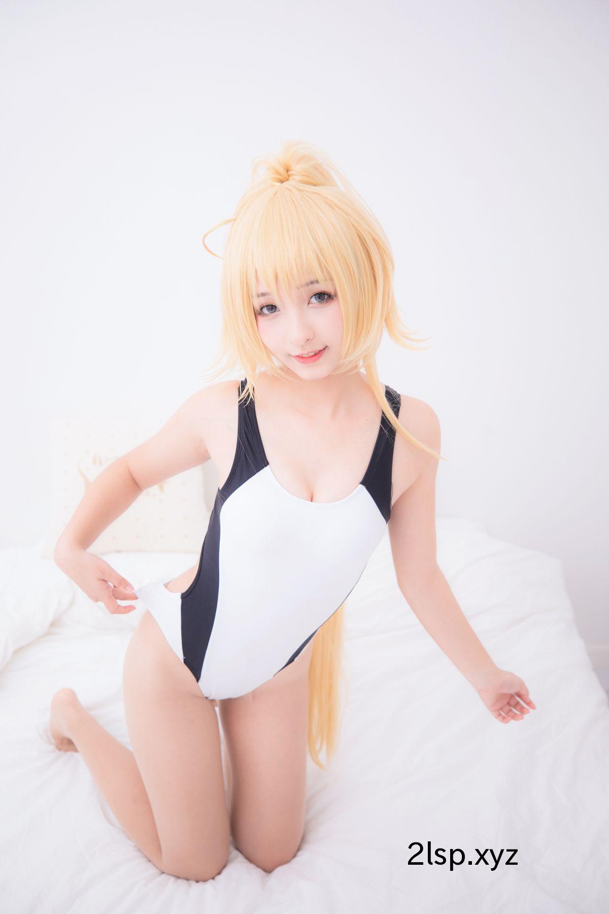 Coser@神楽坂真冬-Vol.036-电子相册-白贞德-Swimingthedrea-B神楽坂真冬